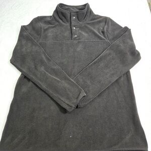 32 Degrees Heat Women’s Small Pullover Fleece 1/4 Snap Black